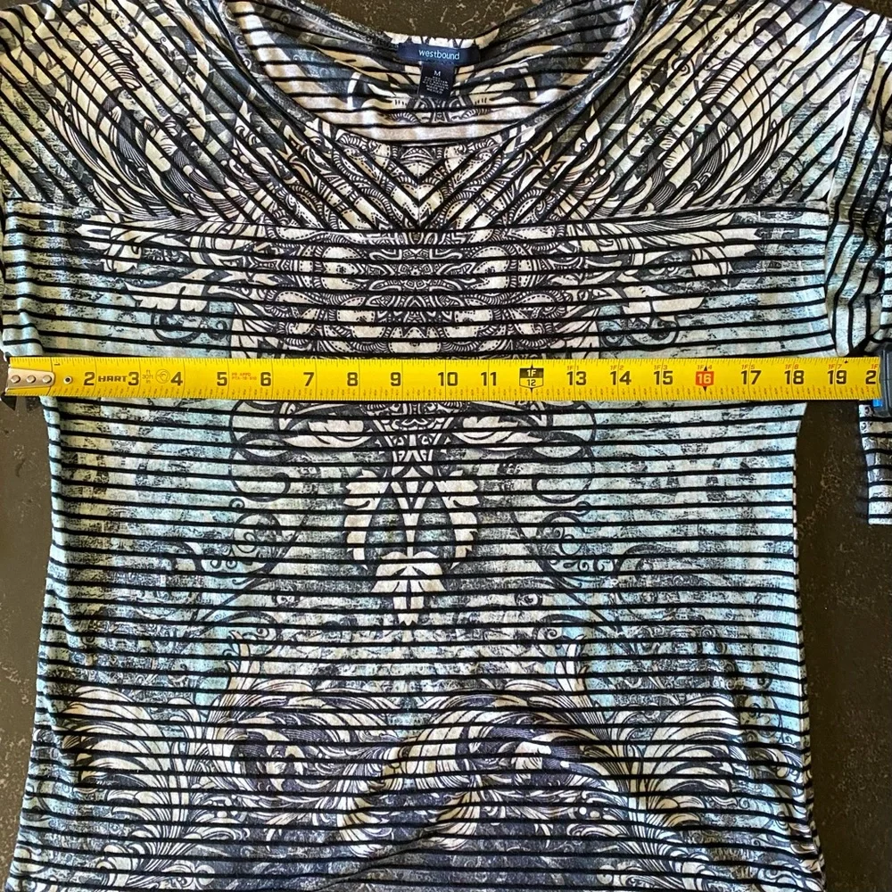 🦚HOST PICK🦚 Westbound Striped Knit Top - Picture 6 of 11